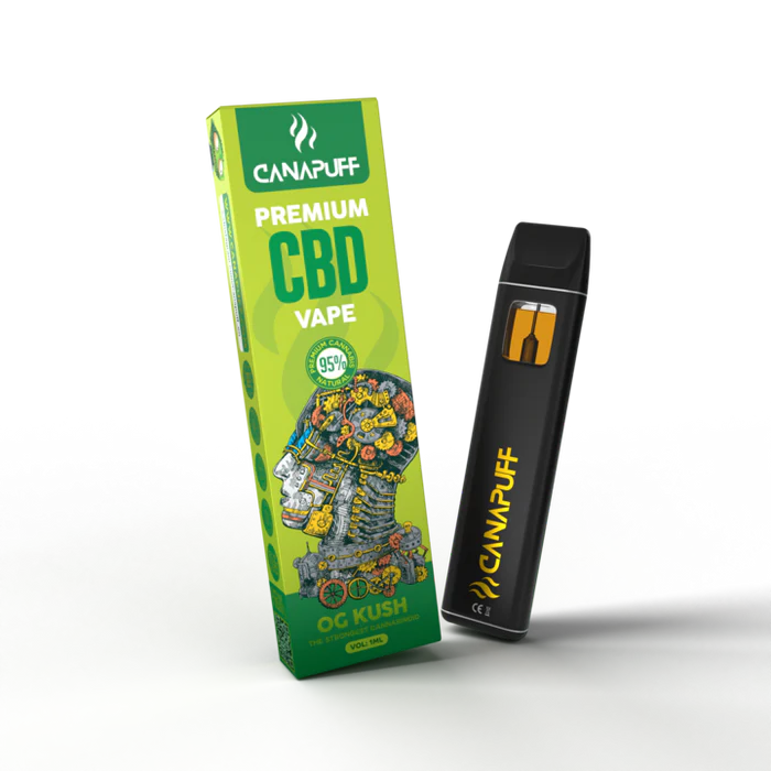 Canapuff CBD Vape OG Kush 95% 5g - Vaporizador de CBD [Nuevo ingreso]
